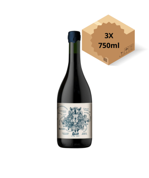 CAJA X3 ELLO MALBEC