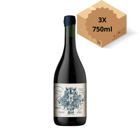 CAJA X3 ELLO MALBEC