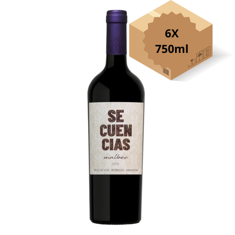 CAJA X6 SECUENCIAS MALBEC CAJA X6 SECUENCIAS MALBEC