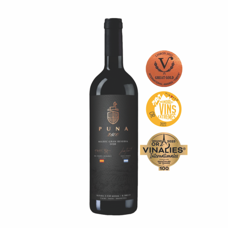PUNA GRAN RESERVA MALBEC 2020 PUNA GRAN RESERVA MALBEC 2020